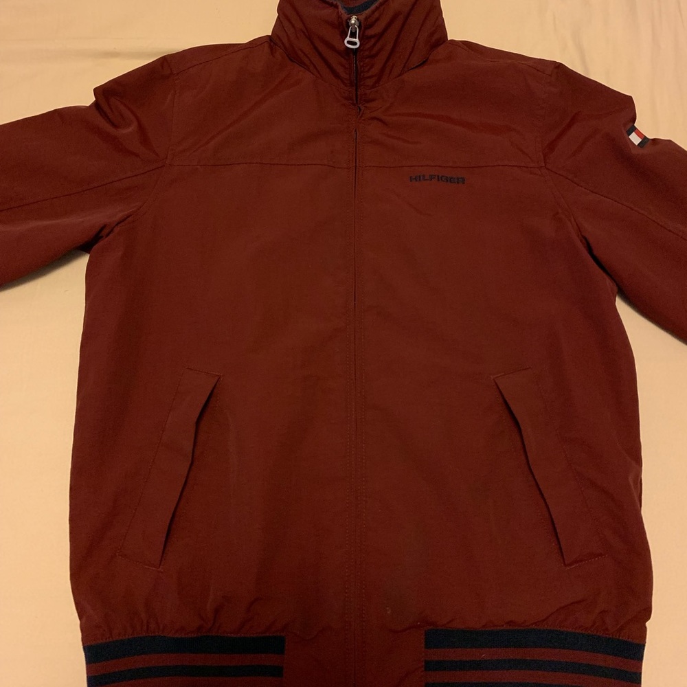 Tommy Hilfiger Burgundy Jacket